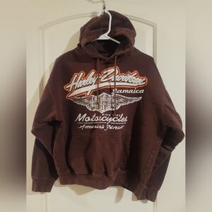 Harley-Davidson Brown Hoodie